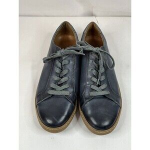 Moral Code Quintus Navy Leather Men’s Sneakers Size 11 M 10054-402